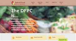 Desktop Screenshot of detroitfoodpc.org